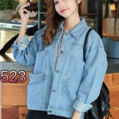 Chương Trình Ưu Đãi cho Áo Khoác Jean Nữ (Xanh Dương Nhạt) AKJ 0005 - Reds Store Chương Trình Ưu Đãi cho Áo Khoác Jean Nữ (Xanh Dương Nhạt) AKJ 0005 - Reds Store