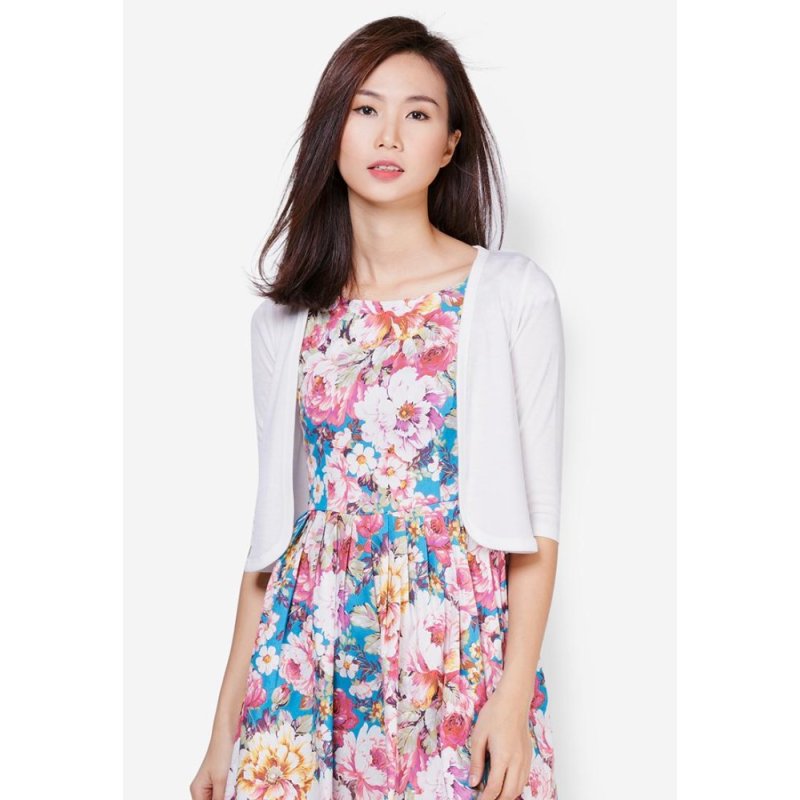 Áo khoác lửng Cardigan 2016 - Trắng - CIRINO - Freesize