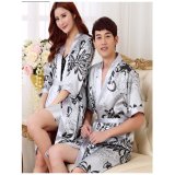Áo Khoác Ngủ Nam Phi Bóng (trắng Đen)