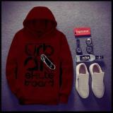 Áo khoác nỉ hoodie Urban - (Đỏ)