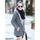 Áo khoác nỉ lót lông mỏng nữ KN75