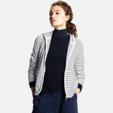 [HCM]Áo khoác nữ chống nắng Uniqlo (Sọc Trắng)