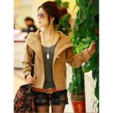 Áo khoác nữ màu da bò