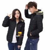 Áo Khoác Phao Nam Nữ Cao Cấp Có Nón Đen - PN1