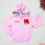 Áo khoác thêu hình bé trai + bé gái, size 1T