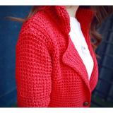 Áo Len Cardigan Sắc Xuân (Đỏ)