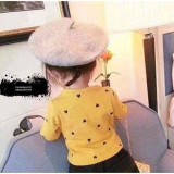 Áo len tim xinh xắn cho bé gái