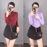 Áo len trơn cổ lọ mềm ấm Chipxinhxk