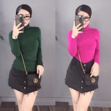 Áo len trơn cổ lọ mềm ấm Chipxinhxk