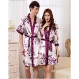 Áo ngủ cặp phi bòng cao cấp (Tím)