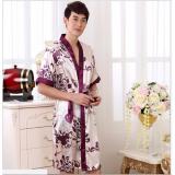 Áo ngủ cặp phi bòng cao cấp (Tím)