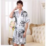 [HCM]Áo ngủ cặp phi bòng cao cấp (Trắng đen)