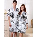 [HCM]Áo ngủ cặp phi bòng cao cấp (Trắng đen)