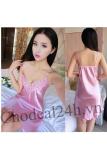 [HCM]Áo Ngủ Phi Bóng Ren Ngực Cdanp02