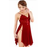 [HCM]Áo Ngủ Thun De170 (Đỏ Booc Đô)