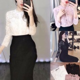 [HCM]Aó ren công sỡ tay lỡ thời trang (đen)
