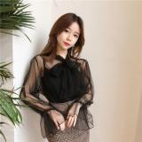 Áo ren thắt nơ tiểu thư BERI