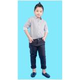 Áo Sơ Mi Bé Trai Ugether Ukid125 (Họa Tiết)