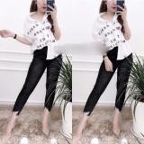 [HCM]Áo sơ mi in chữ thời trang TinaSM589