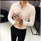 Áo sơ mi nam  body TITISHOPVN SM304 (Trắng)