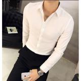 Áo sơ mi nam  body TITISHOPVN SM304 (Trắng)