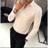 Áo sơ mi nam  body TITISHOPVN SM304 (Trắng)