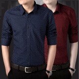 Áo sơ mi nam chấm bi thanh lịch sang trọng 102