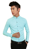 Áo sơ mi nam TTGG (Xanh ngọc)