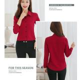 Áo Sơ Mi Nữ Cao Cấp YAME TH366DR - Màu Đỏ Đô
