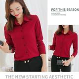 Áo Sơ Mi Nữ Cao Cấp YAME TH366DR - Màu Đỏ Đô