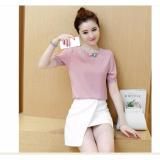 Áo sơ mi nữ cổ hoa đính hạt cao cấp SM315