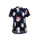 Áo Sơ Mi Nữ Cổ Trụ MIA SMNU15 (Đen)
