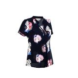 Áo Sơ Mi Nữ Cổ Trụ MIA SMNU15 (Đen)