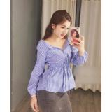 Áo sơ mi nữ cột dây eo sm594
