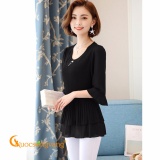 Áo sơ mi nữ tay loe áo kiểu big size GLA120