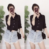 Áo sơ mi tay dài nữ sm389