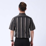Áo Sơ Mi Tay Ngắn Nam Prazenta ASMNP1029 (kẻ sọc)