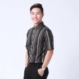 Áo Sơ Mi Tay Ngắn Nam Prazenta ASMNP1029 (kẻ sọc)