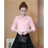Áo sơmi chéo nơ A049