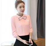 Áo sơmi chéo nơ A049