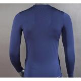 Áo thun body 4 chiều dài tay - Xanh đen
