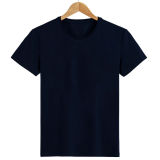 [HCM]Áo Thun Cổ Trơn UNISEX (Xanh đen)