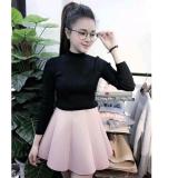 Áo thun gân cổ lọ tay dài ÁT28