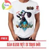 Áo thun Liên Quân Mobile 3D Natalya LQMNAT01  (Trắng)