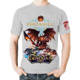 Áo thun Liên Quân Mobile 3D Tướng Maloch PentaKill (Xám)