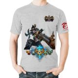 Áo thun Liên Quân Mobile 3D Tướng Valhein (Xám)