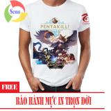 Áo thun Liên Quân Mobile Tướng Lauriel (Trắng)