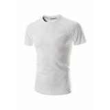 [HCM]Áo thun nam body cổ tròn 100% COTTON ( trắng )