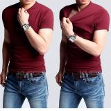 Áo thun nam body cổ tròn ( Đỏ Đô )