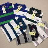 ÁO THUN NAM CÓ CỔ TAY NGẮN A&F